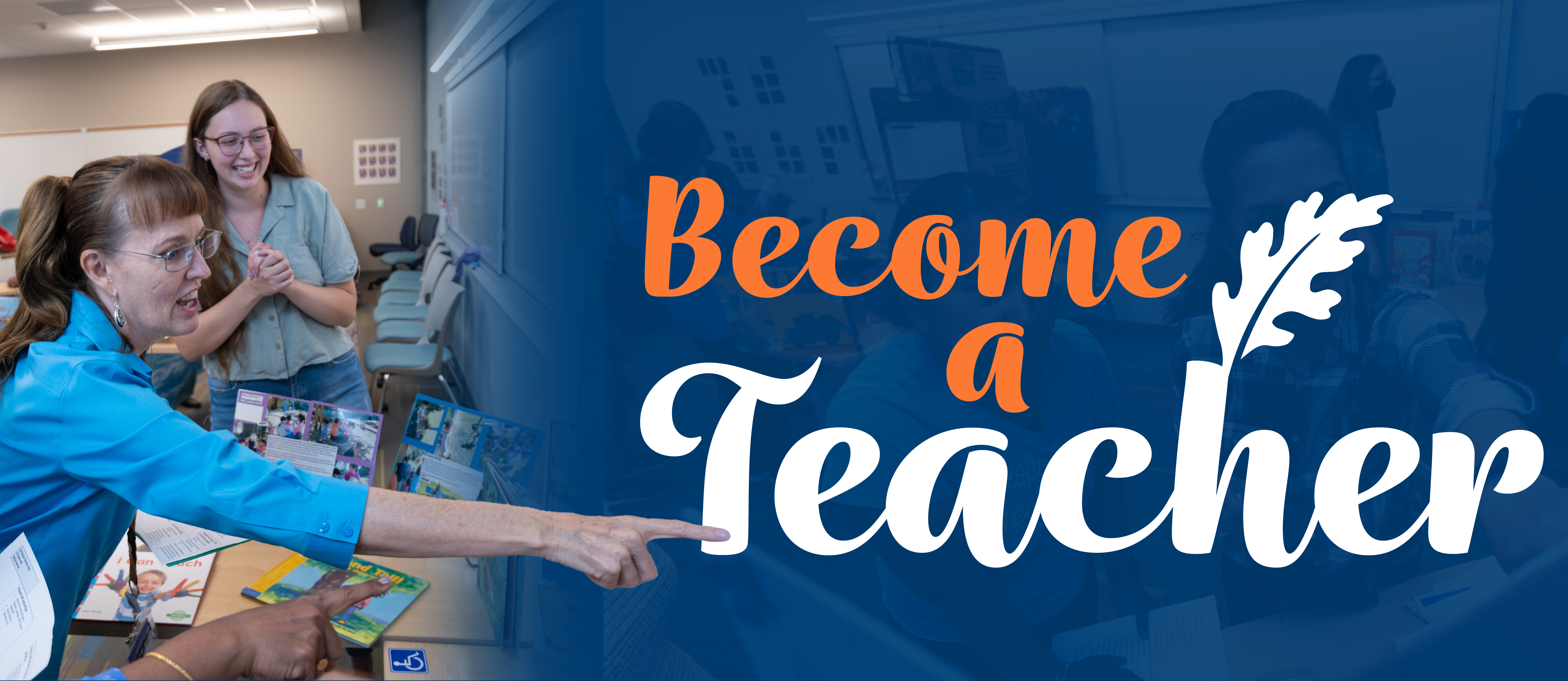 Become a Teacher Become a Teacher banner