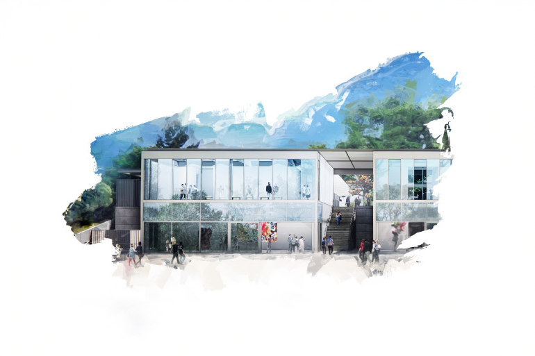 concept art of new visual arts building