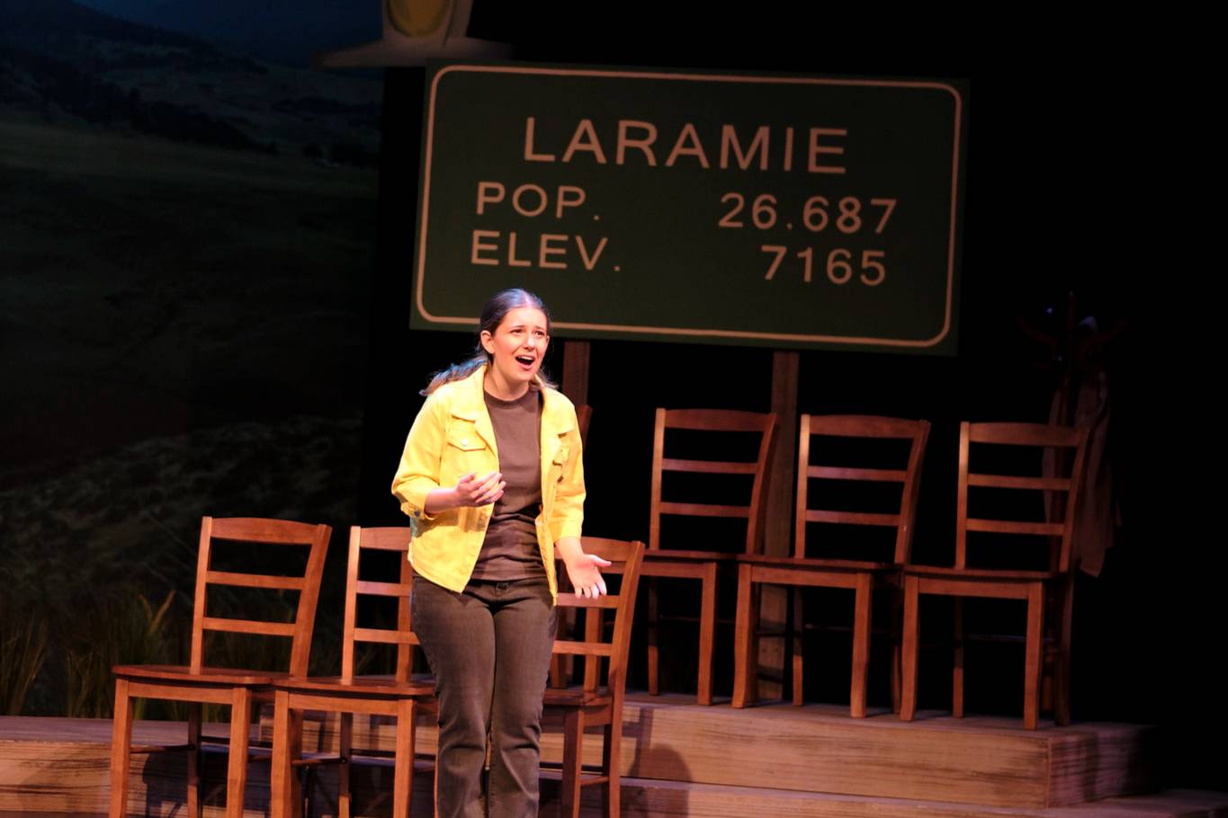 student performer for laramie project student production