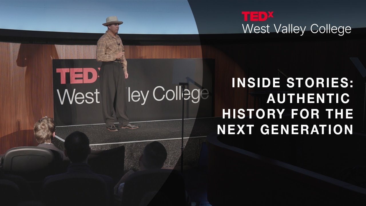 tedxwest valley college rick cortez on stage