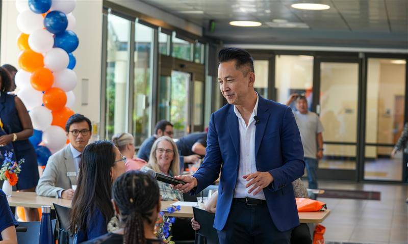 viet open q and a session talking to student body president miranda