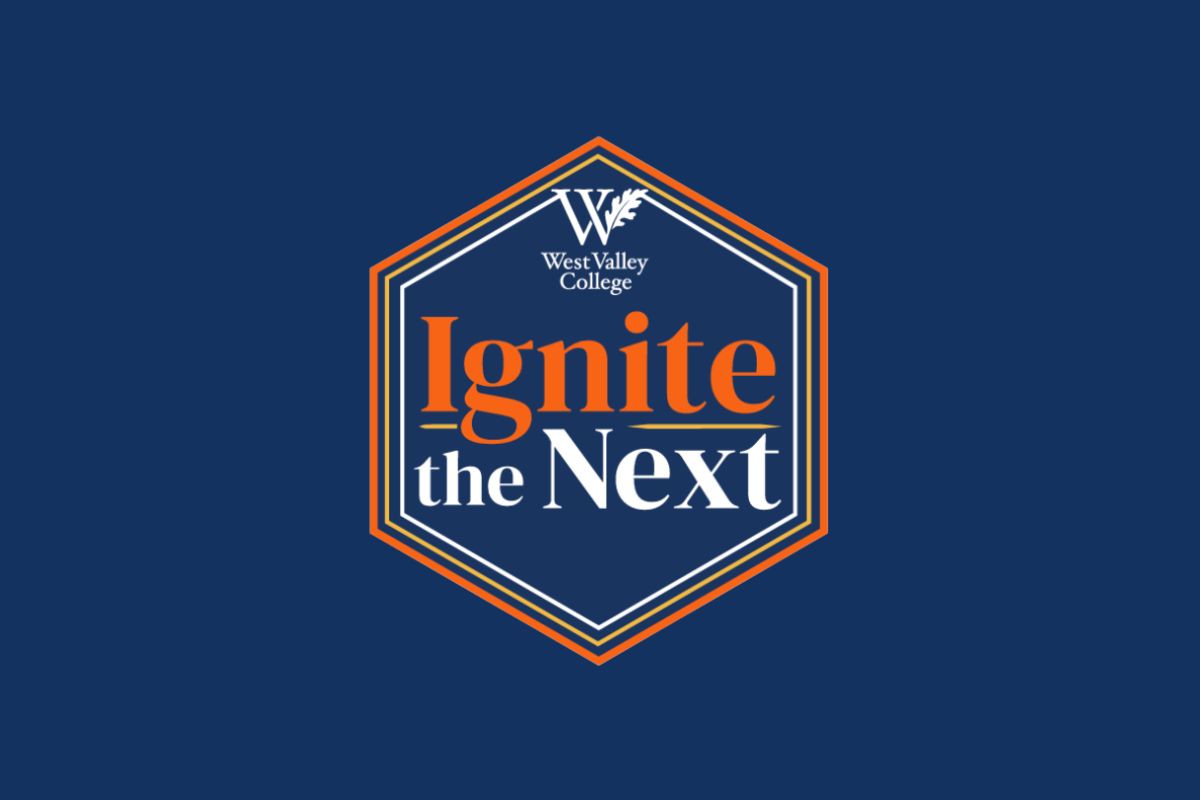 west valley college ignite the next lockup logo