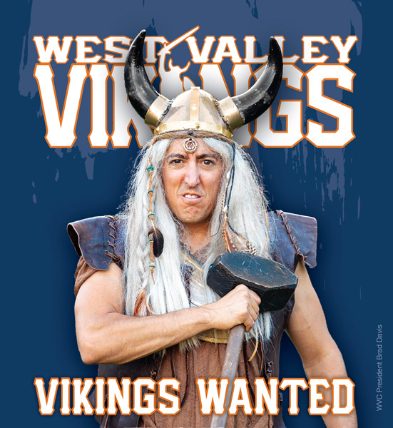 Brad as Viking