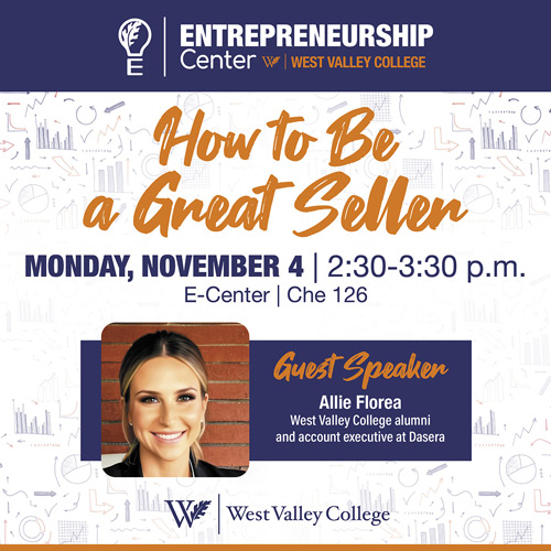 How to be a great seller with guest speaker Allie Florea