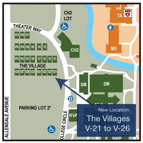 West Valley College Campus Map