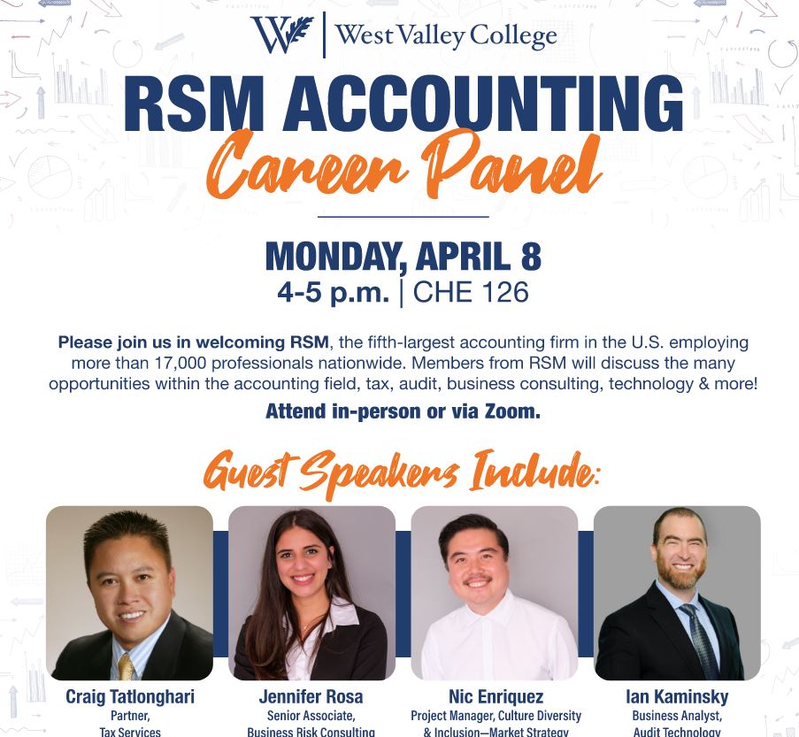 RSM Accounting Career Panel flyer
