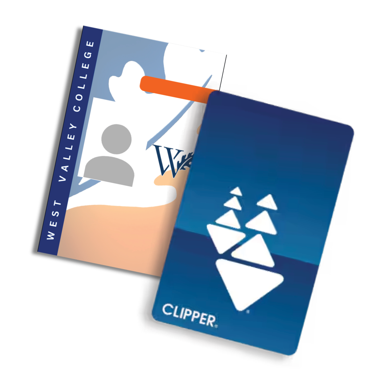 wvc student id card and clipper card